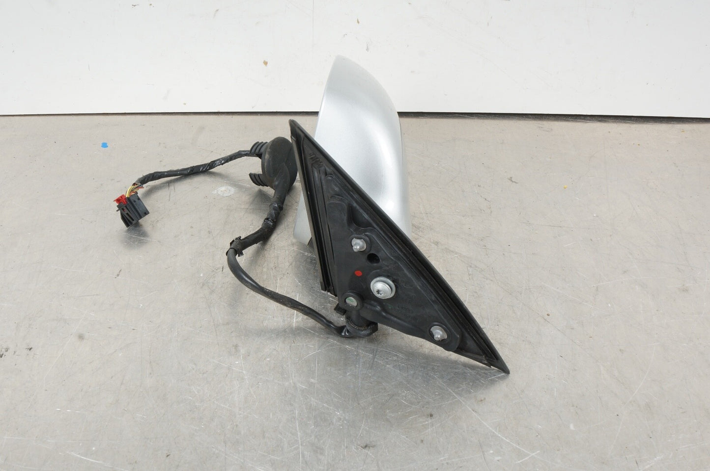 2009-2011 Audi A6 Driver Left Side View Power Door Mirror Light Grey
