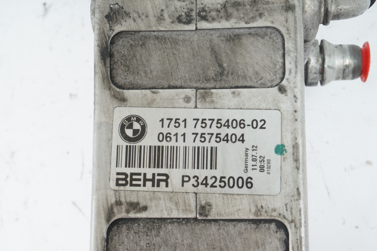 2012 - 2016 BMW 650i RIGHT PASSENGER SIDE NTERCOOLER 17517575406 OEM