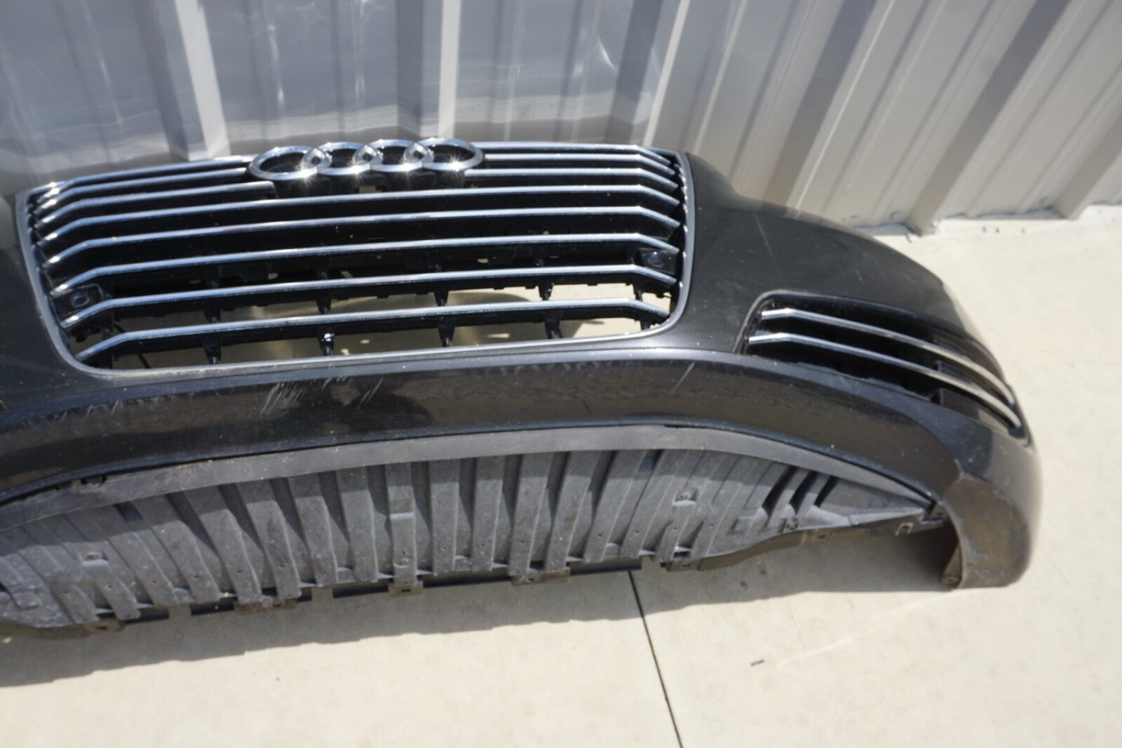 2011 - 2014 Audi A8 Quattro Front Bumper Cover Panel Assembly Grille OEM