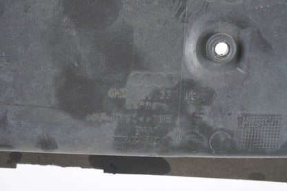 11-17 AUDI A8L A8 3.0L RADIATOR COOLING FAN AIR DUCT SUPPORT BRACKET  OEM