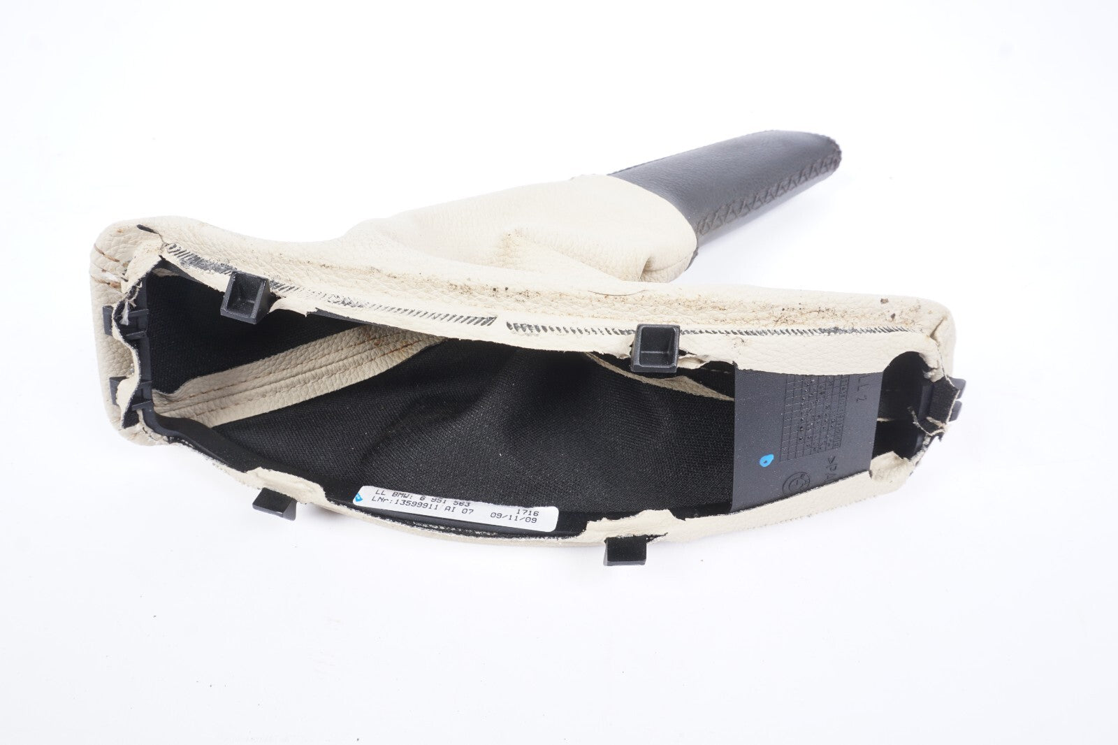 07 - 13 BMW 328i 335i Emergency E Brake Hand Leather Boot 6951563 OEM