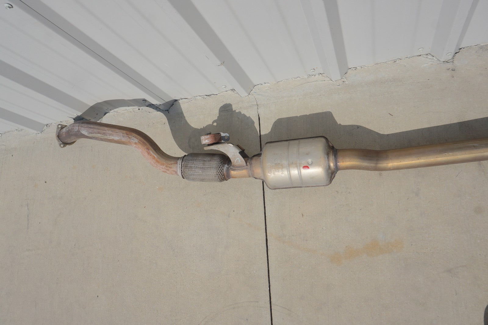 2011 2012 Audi A8 4.2l Exhaust Downpipe Flex Pipe Left Driver Side OEM