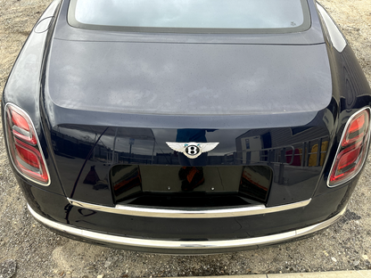 2011 - 2020 BENTLEY MULSANNE TRUNK LID HATCH BOOT SHELL - BLUE COLOR