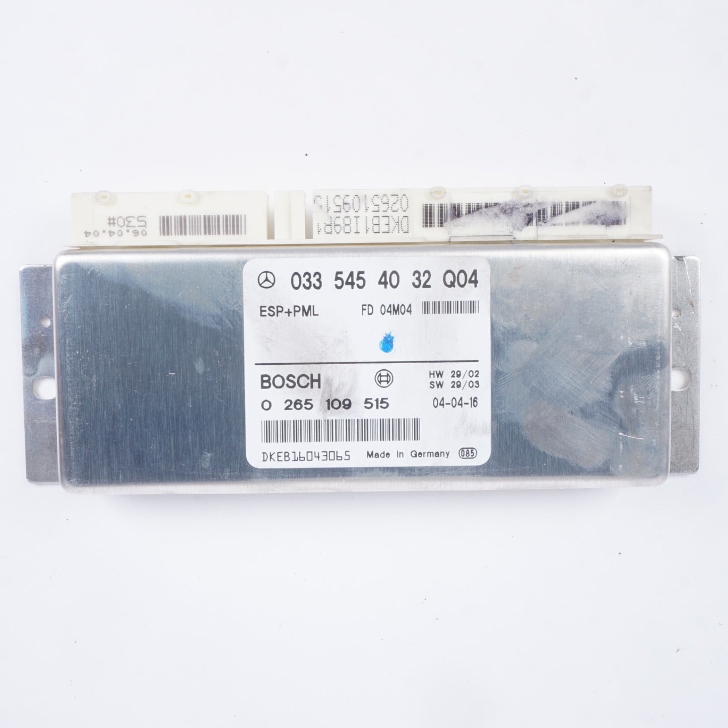 03 - 06 MERCEDES R230 SL500 ANTI LOCK BRAKE ABS ESP CONTROL MODULE 0335454032