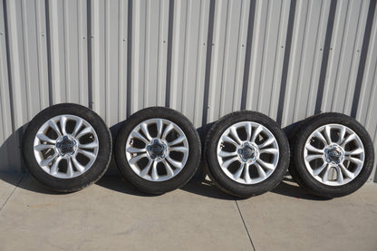 2016 - 2018 Fiat 500 Rim Rims Wheel Wheels OEM Aluminum 17x7 SET