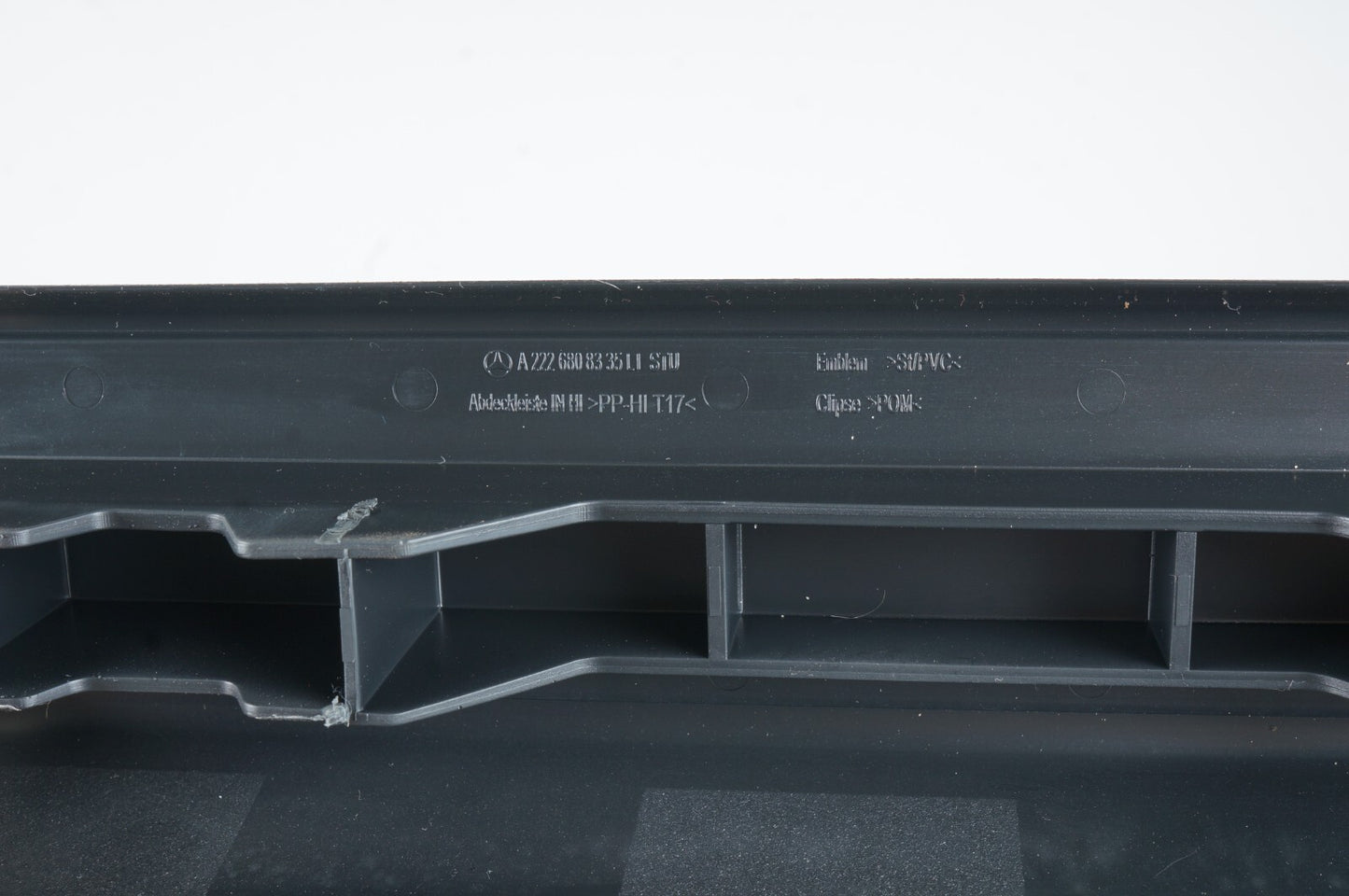 2014-2017 Mercedes W222 S500 DOOR SILL PLATE TRIM COVER PANEL SET OF 4 OEM