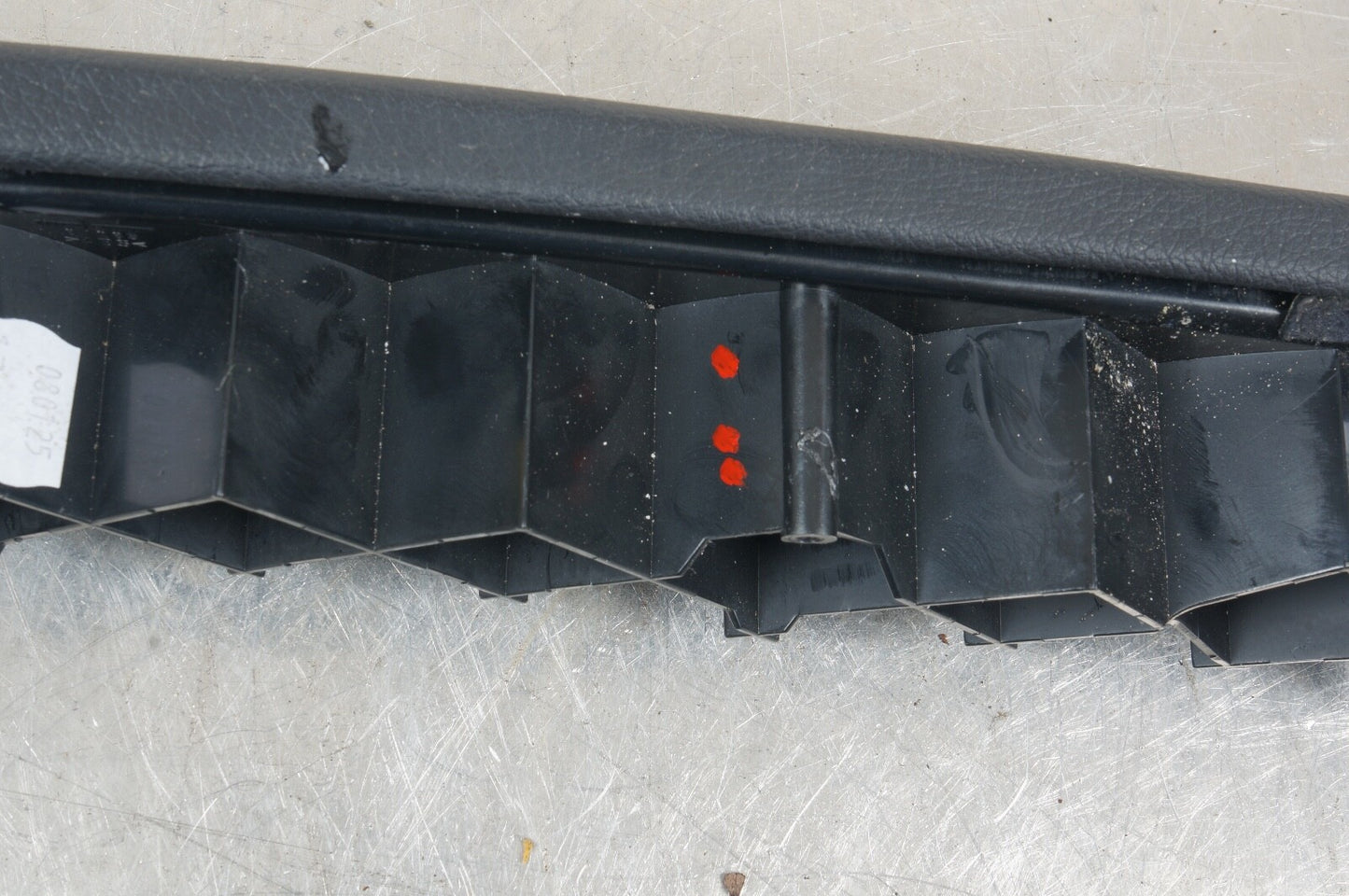 07-13 Mercedes W221 S550 Rear Left Driver Black Interior Door Panel Armrest