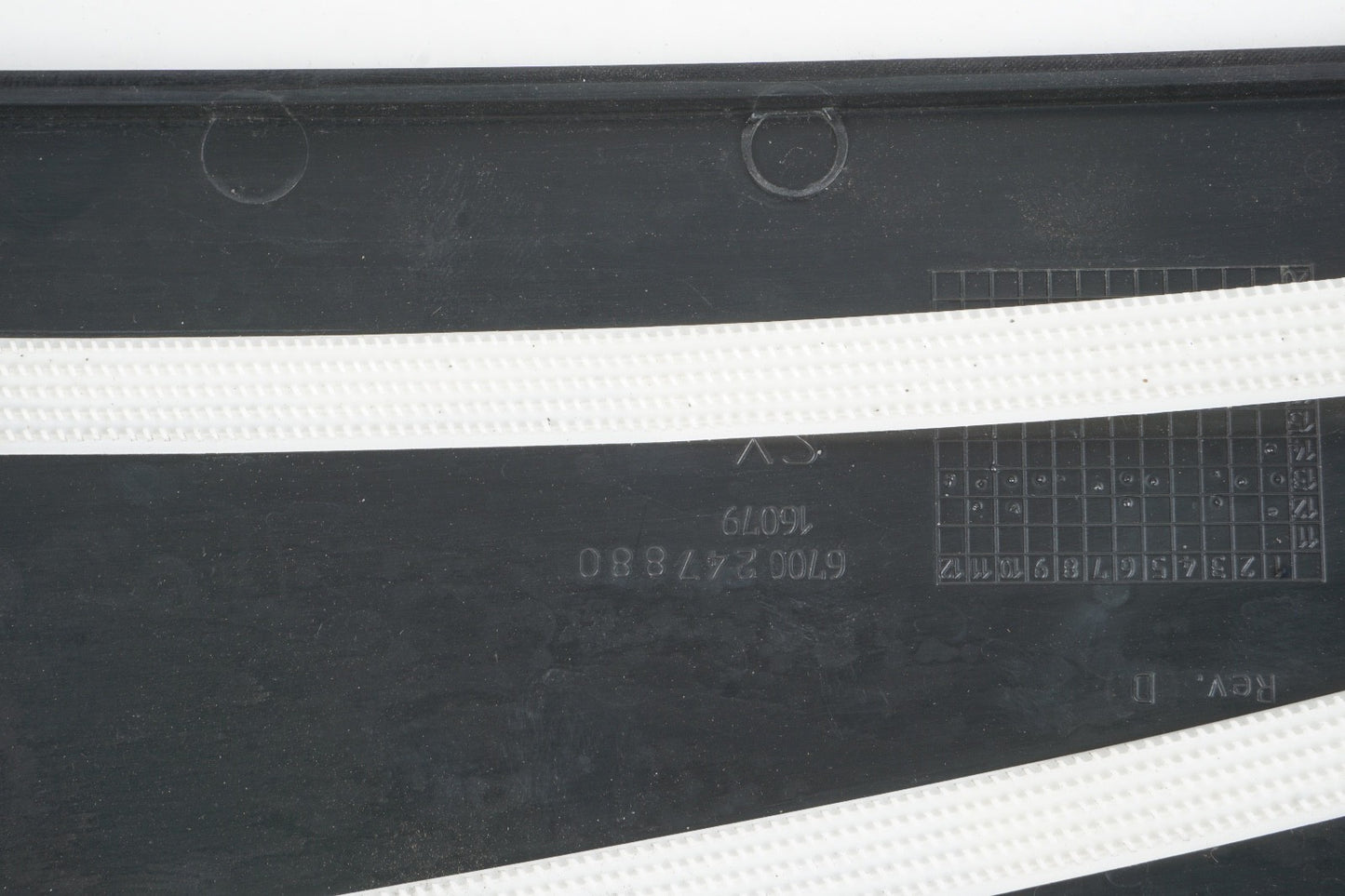 2014 - 2024 Maserati Ghibli Rear Left Side Door Pillar Molding OEM