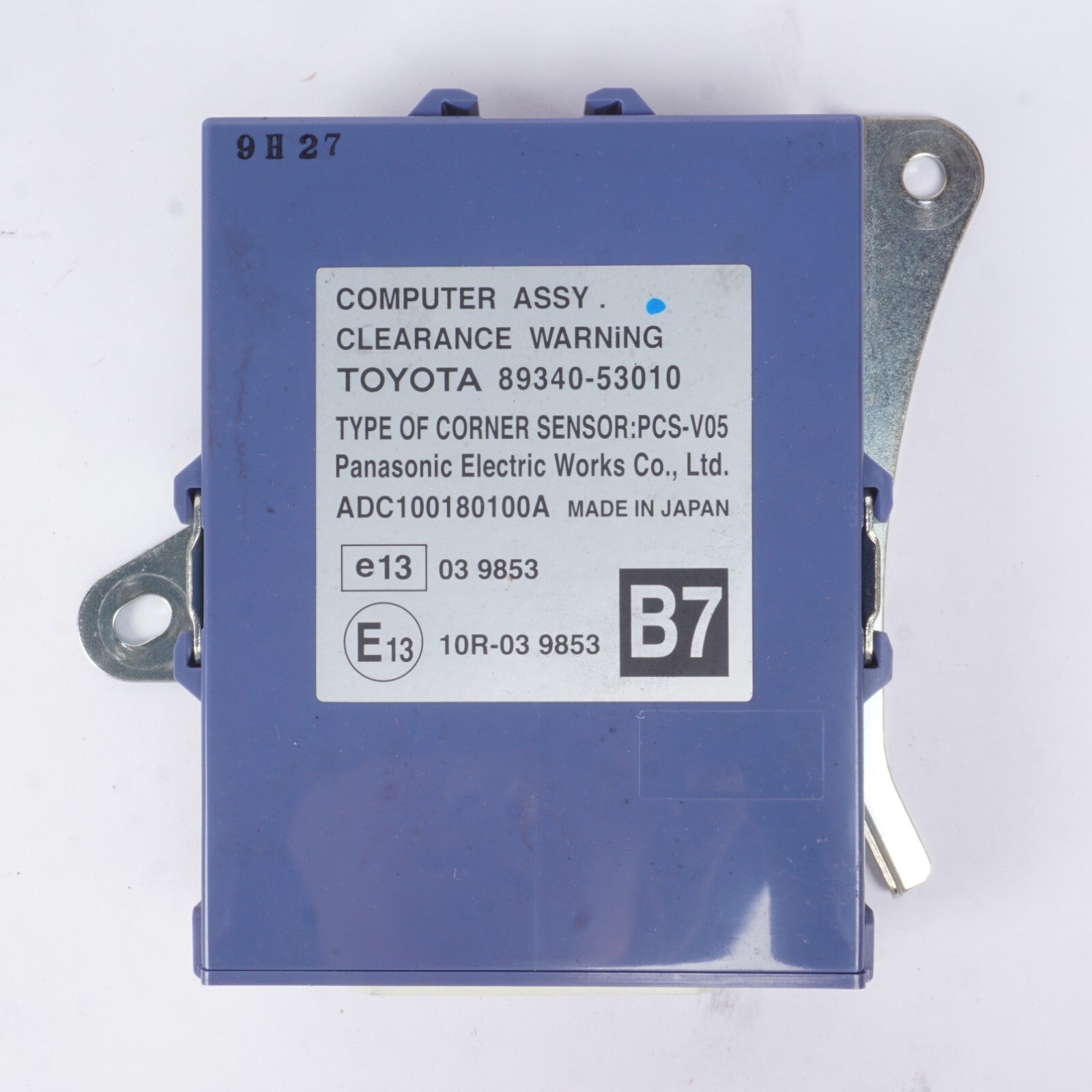 2010 - 2015 Lexus Is350 Is250 Conv Pdc Parking Clearance Warning Control Module