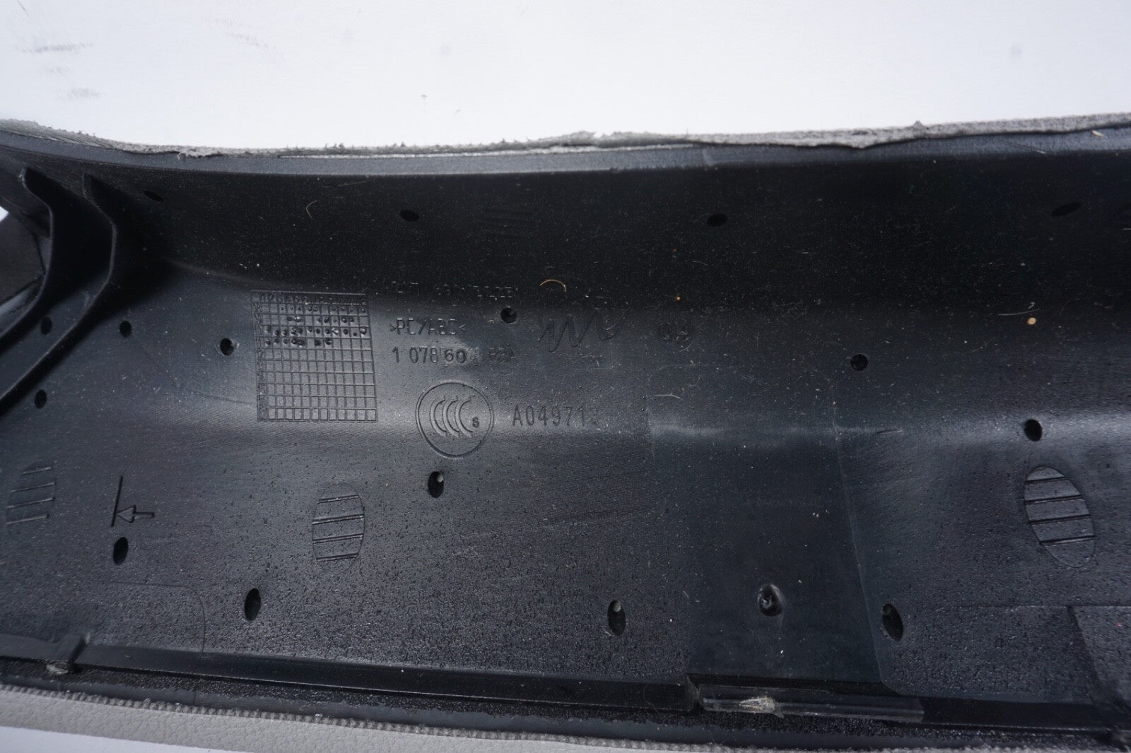 14-17 MERCEDES W207 E400 E350 COUPE FRONT RIGHT LEFT TRIM A PILLAR OEM GRAY
