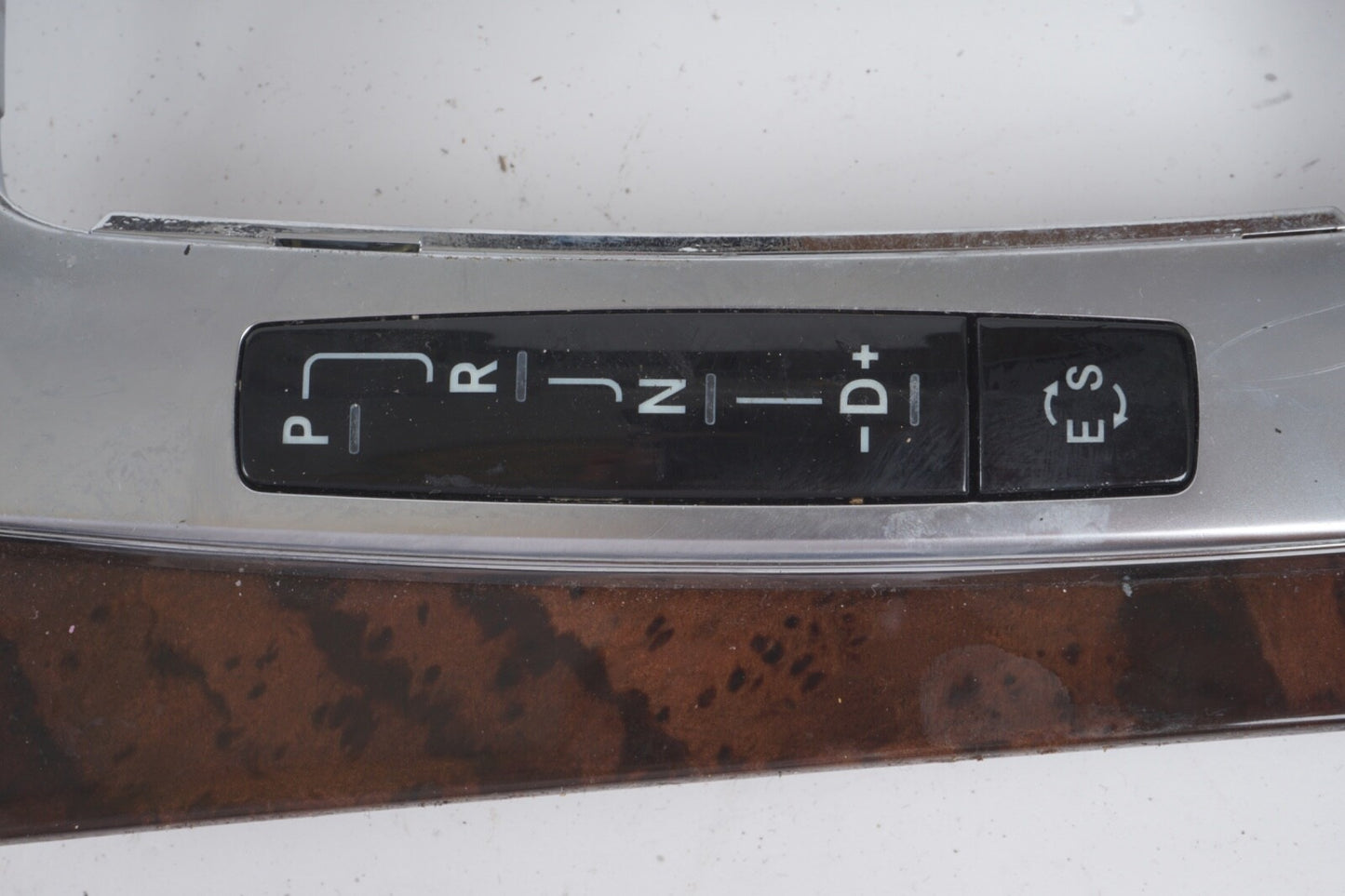 2008-2014 Mercedes C200 C250 E350 Center Console Shifter Bezel Trim Wood OEM