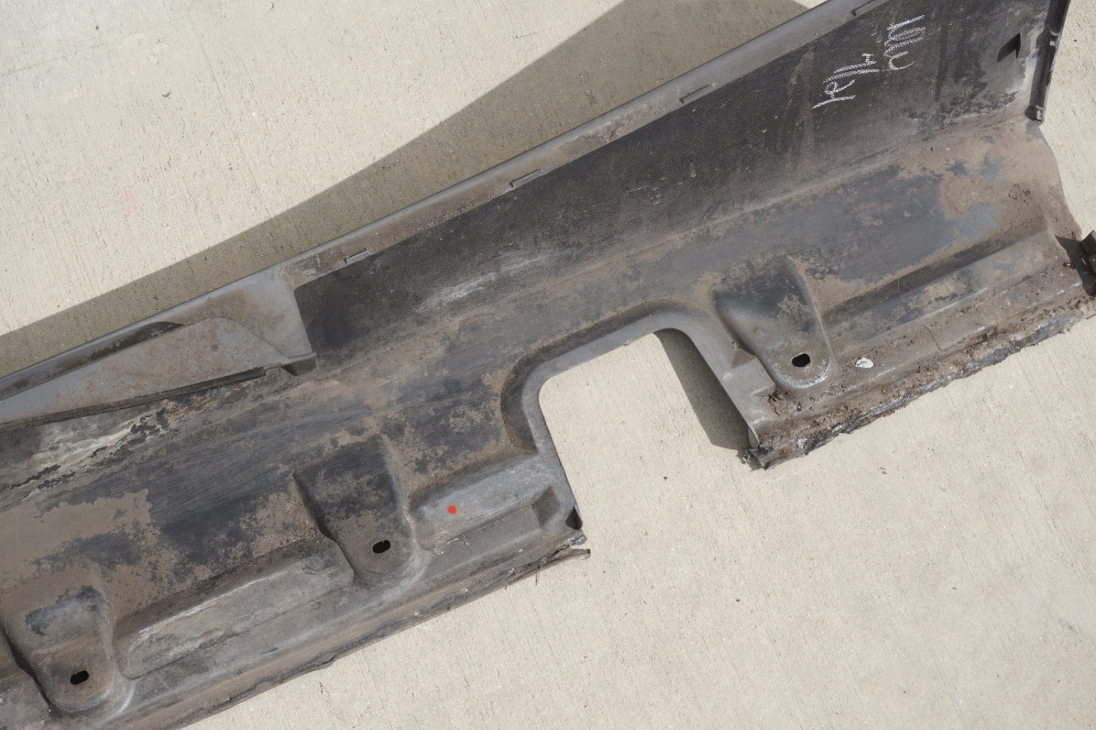 03-08 BMW Z4 E85 OEM LEFT Driver Side Skirt Rocker Panel Molding SILVER