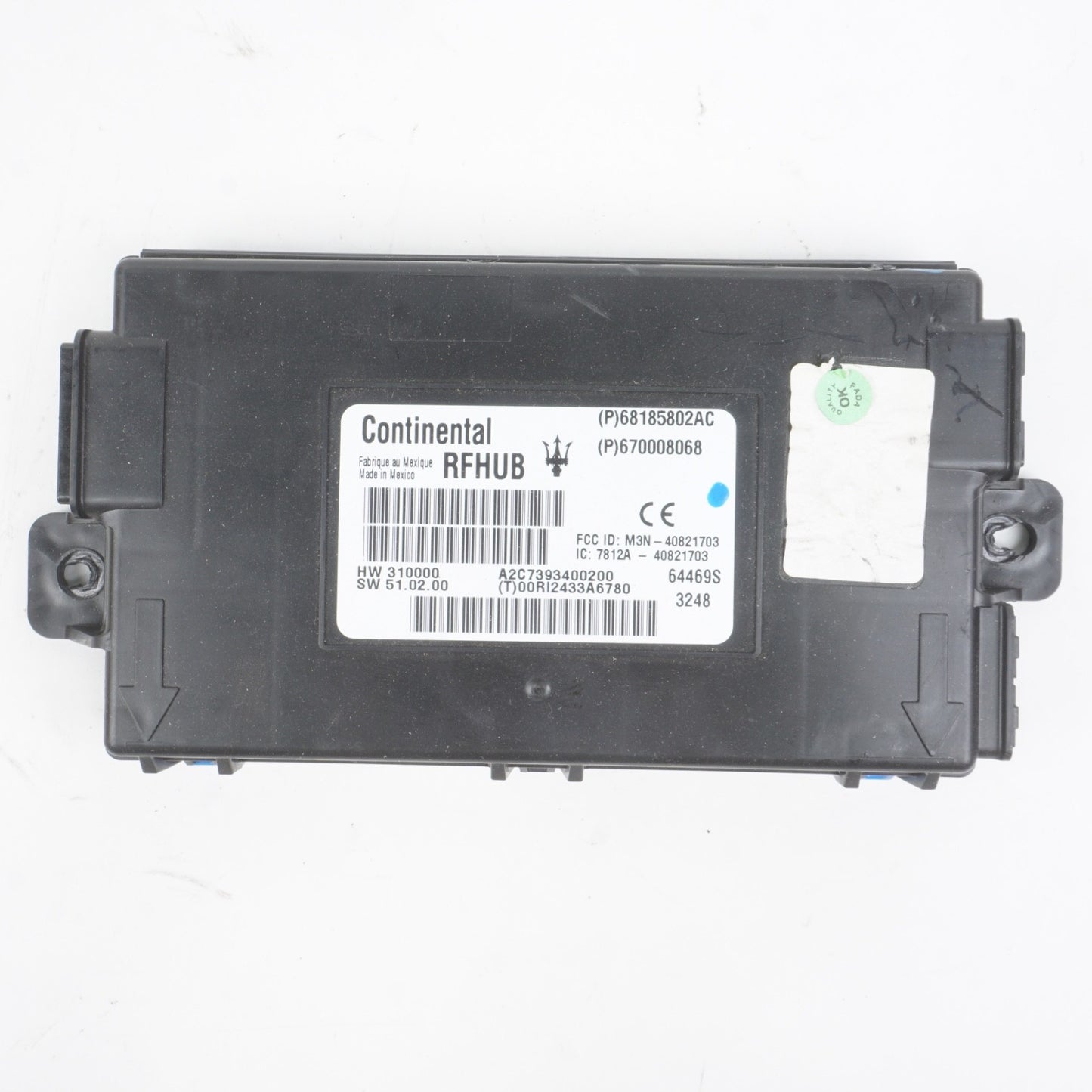 2014 - 2017 Maserati Ghibli S Q4 Passive Entry Computer Control Module Unit OEM
