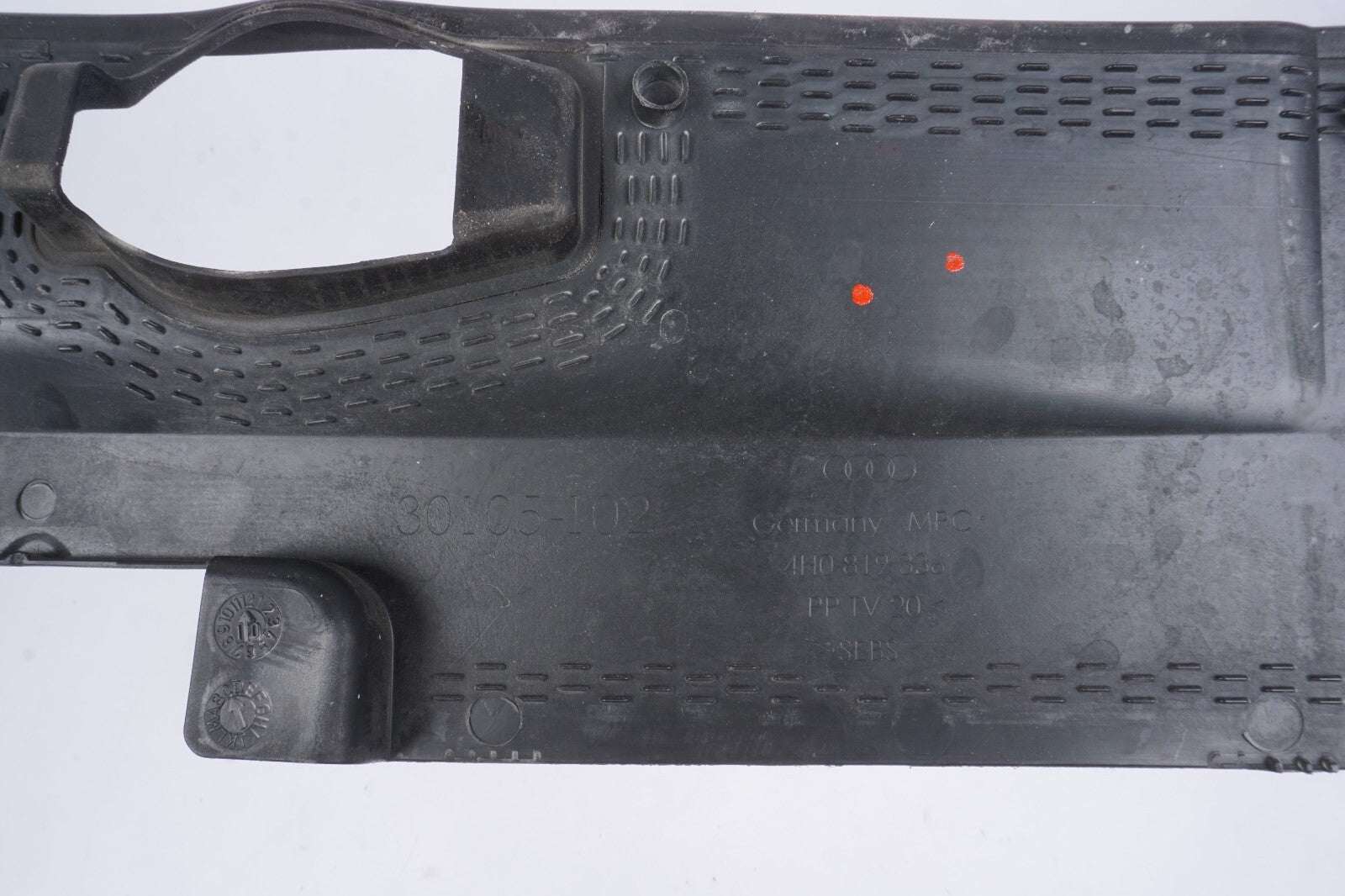 2011 -2018 Audi A8L A8 Front Right Passenger Side Cowl Rain Tray Cover Panel OEM