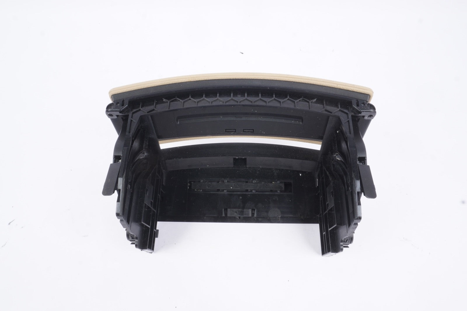 10-13 Mercedes W221 S550 S450 Dashboard Center Console CD Player Cover Beige OEM