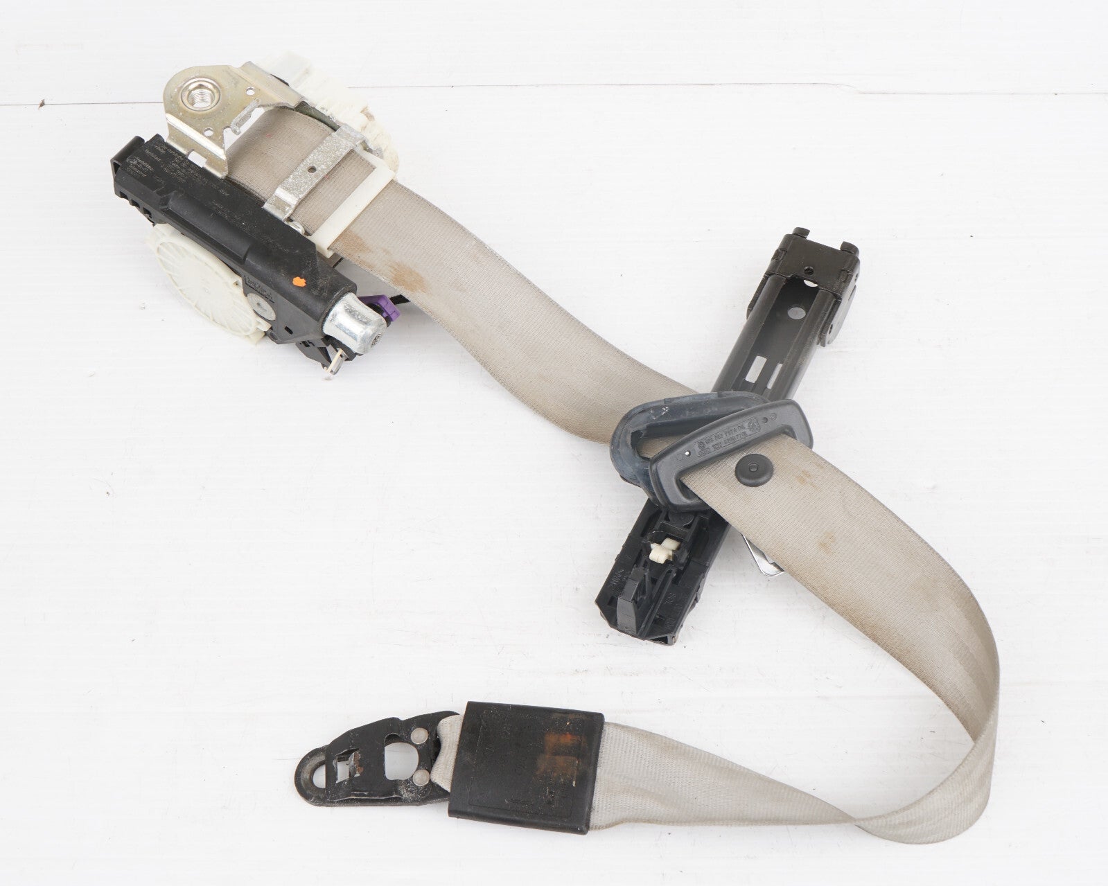 2007 - 2009 AUDI Q7 FRONT LEFT DRIVER SEAT BELT RETRACTOR OEM