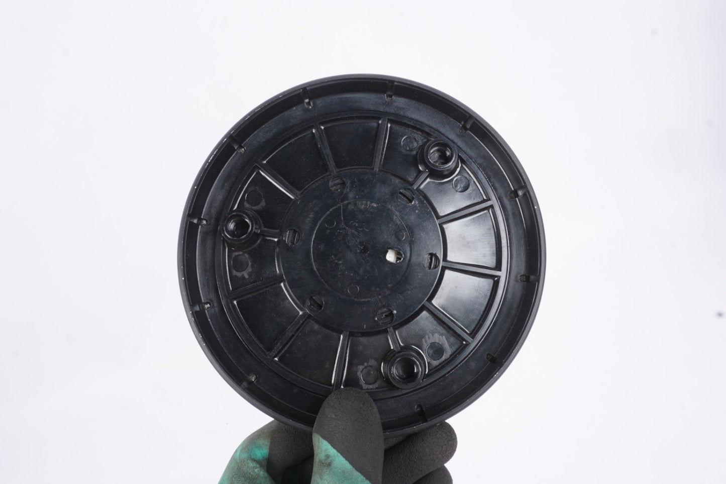 MERCEDES W 108 110 111 112 113 220 230 250 SE SL BLK STEERING WHEEL CENTER PAD