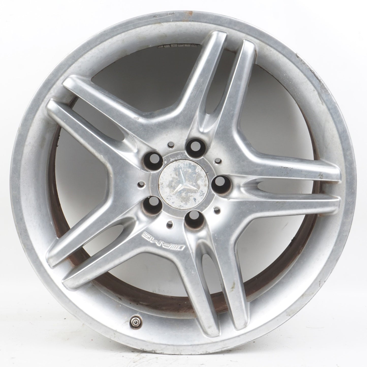 2003 - 2006 MERCEDES SL500 R230 FRONT WHEEL RIM 10-SPOKE AMG 18x8.5