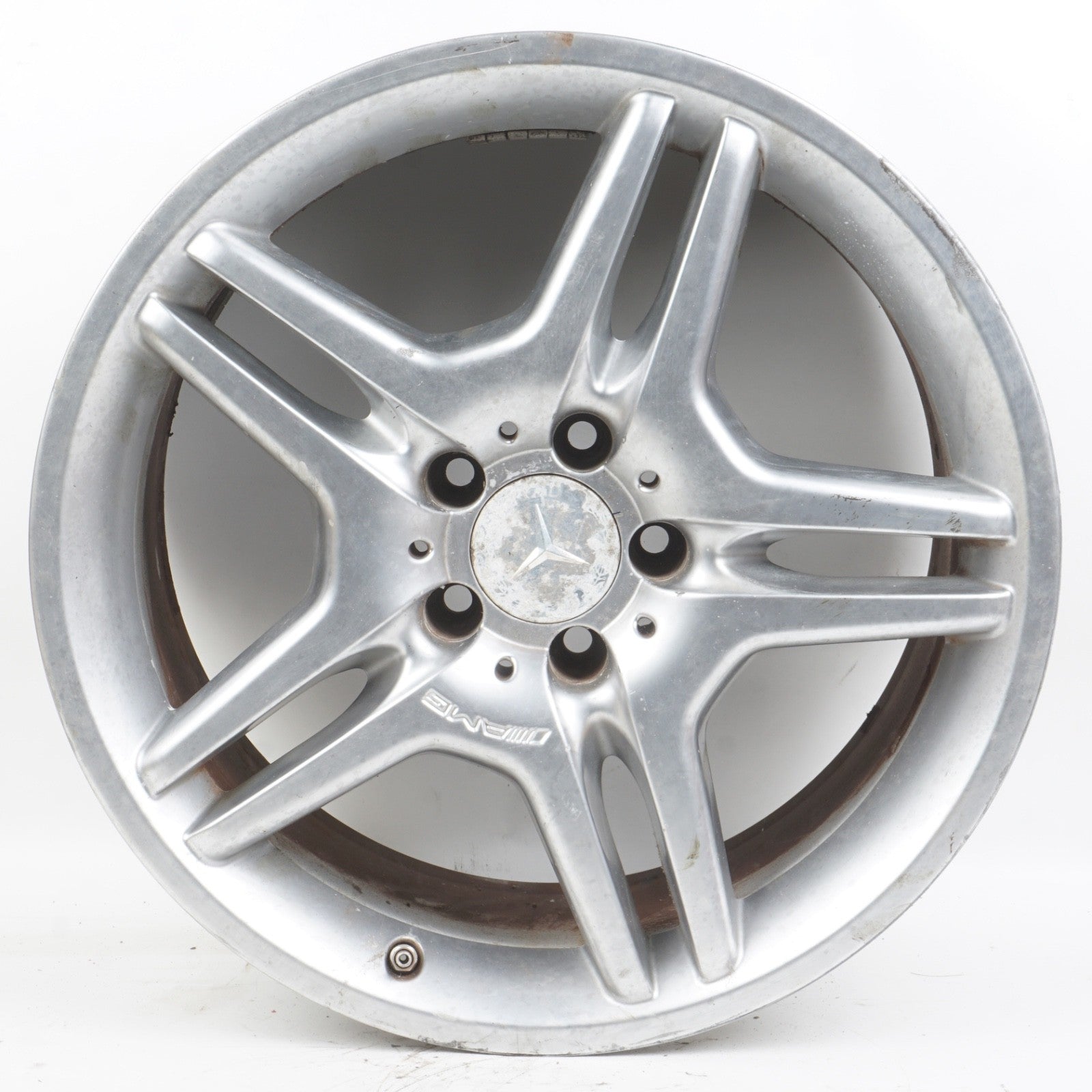 2003 - 2006 MERCEDES SL500 R230 FRONT WHEEL RIM 10-SPOKE AMG 18x8.5
