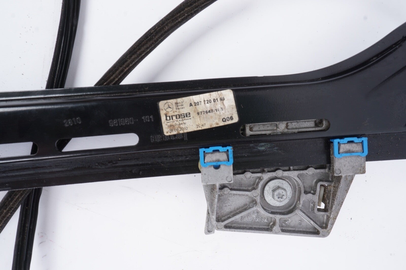 11-17 Mercedes W207 E350 Coupe Convertible Window Regulator Motor Front Left OEM