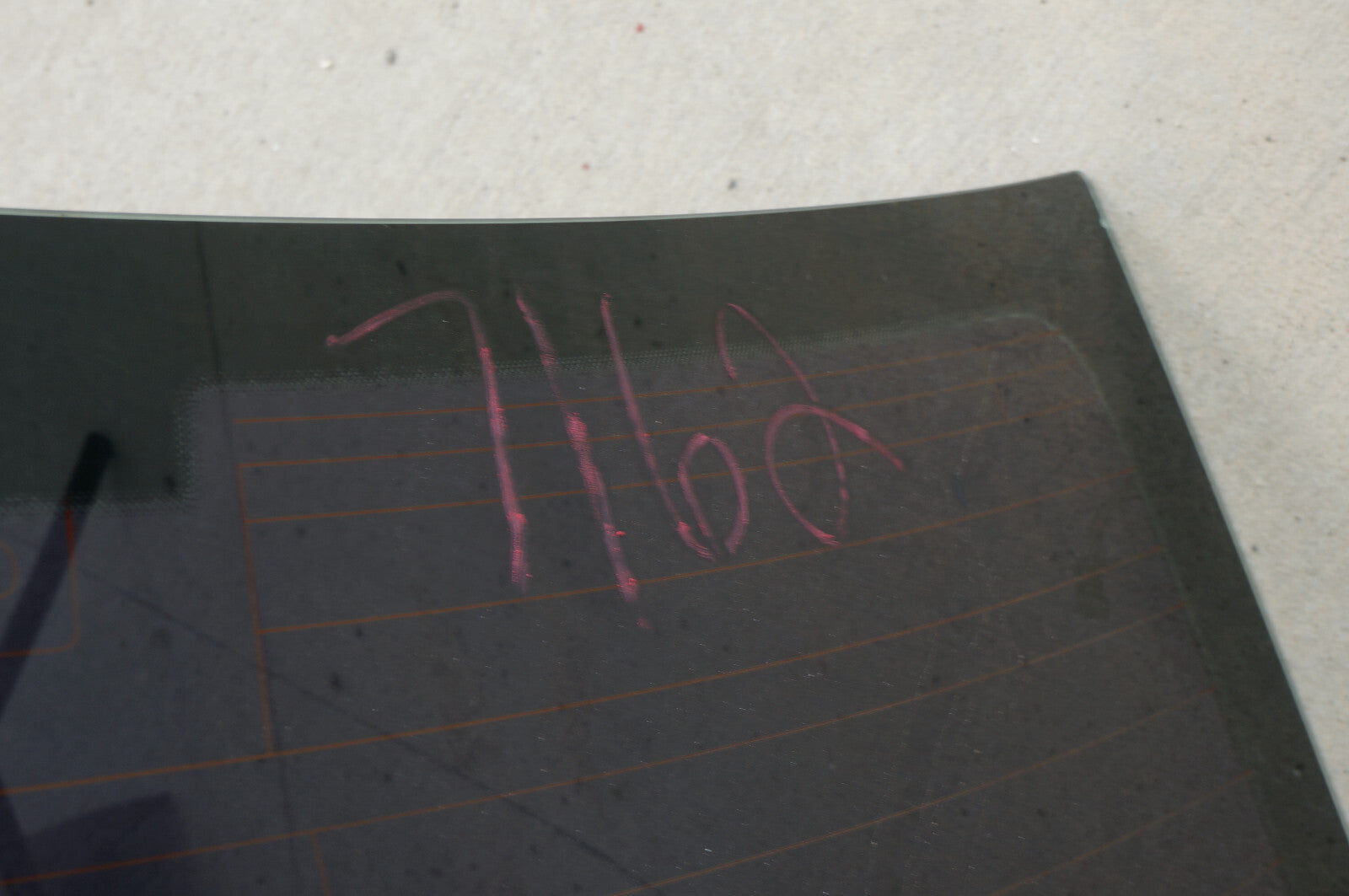 2011-2017 AUDI A8 A8L REAR BACK WINDOW GLASS  OEM