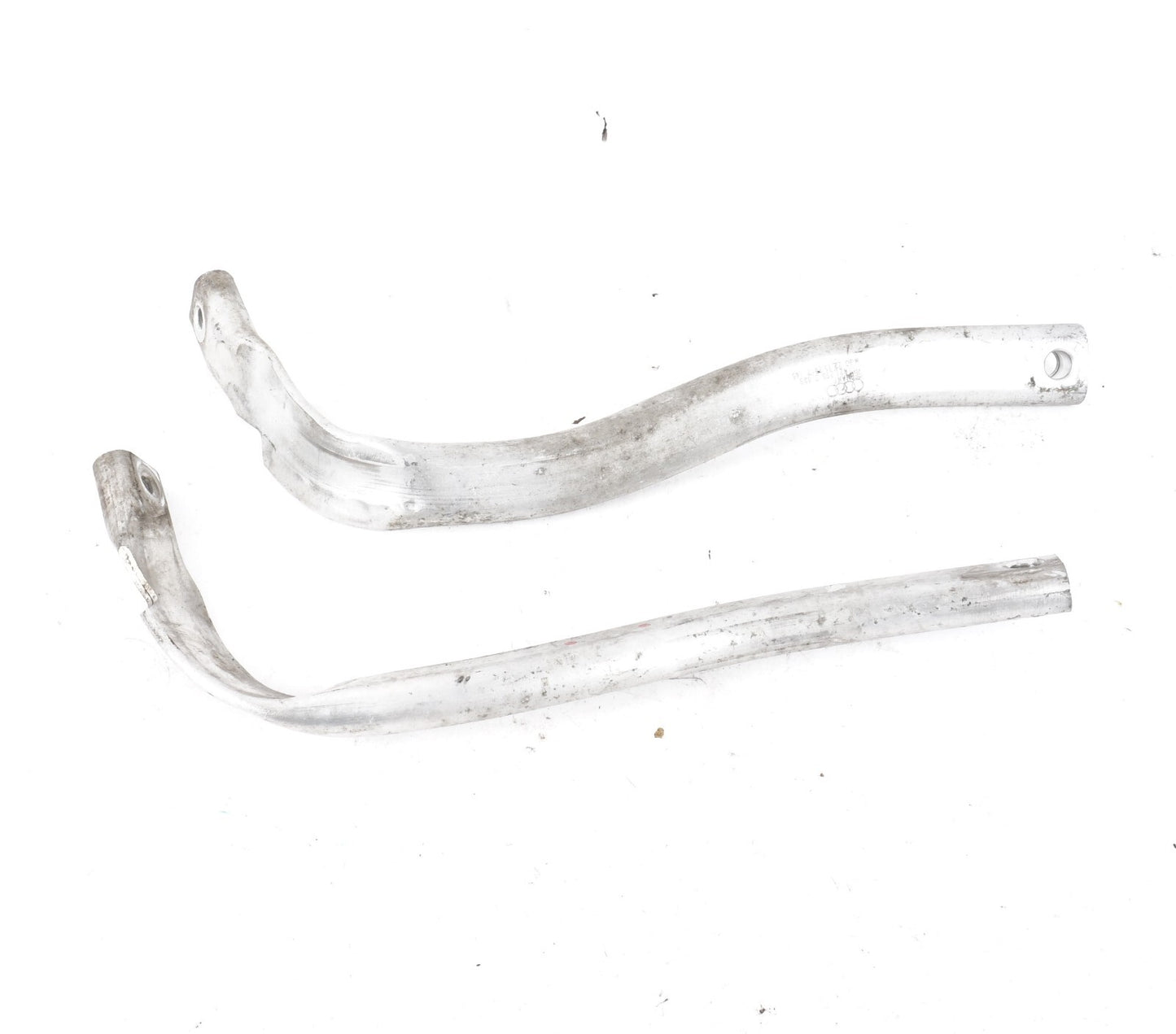 11-17 AUDI A8L A8 FRONT FENDER SUPPORT BRACKET LEFT & RIGHT OEM