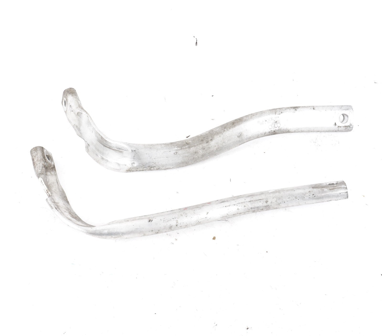 11-17 AUDI A8L A8 FRONT FENDER SUPPORT BRACKET LEFT & RIGHT OEM