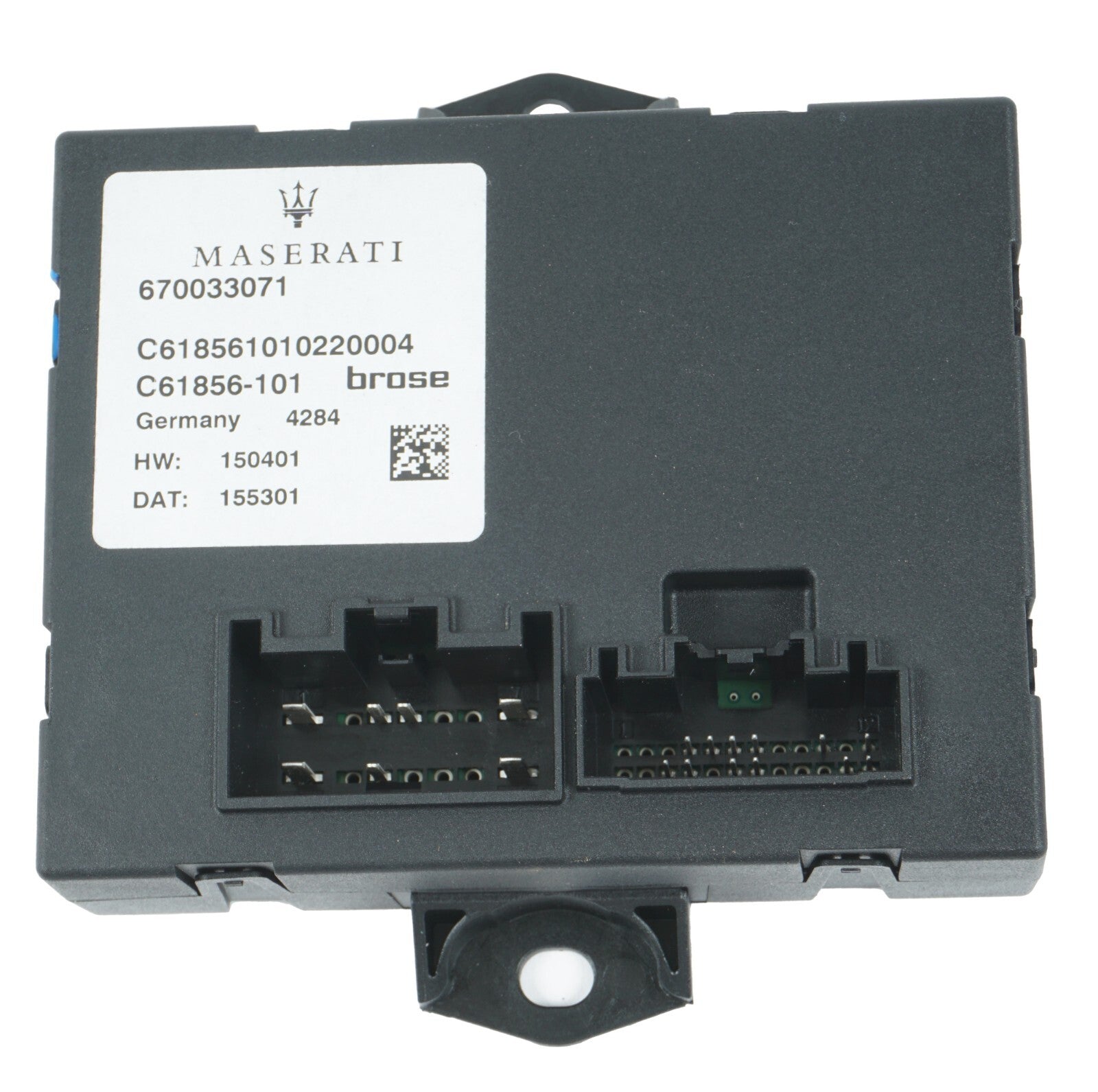 14-17 MASERATI QUATTROPORTE POWER TRUNK LID DECK CONTROL MODULE 670033071  OEM