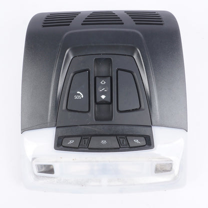 2018 - 2019 BMW X2 F39 ROOF OVERHEAD CONSOLE DOME LIGHT LAMP SWITCH OEM