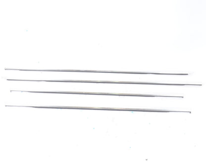 11-18 Porsche Cayenne 958 Door Window Belt Chrome SET of 4 OEM