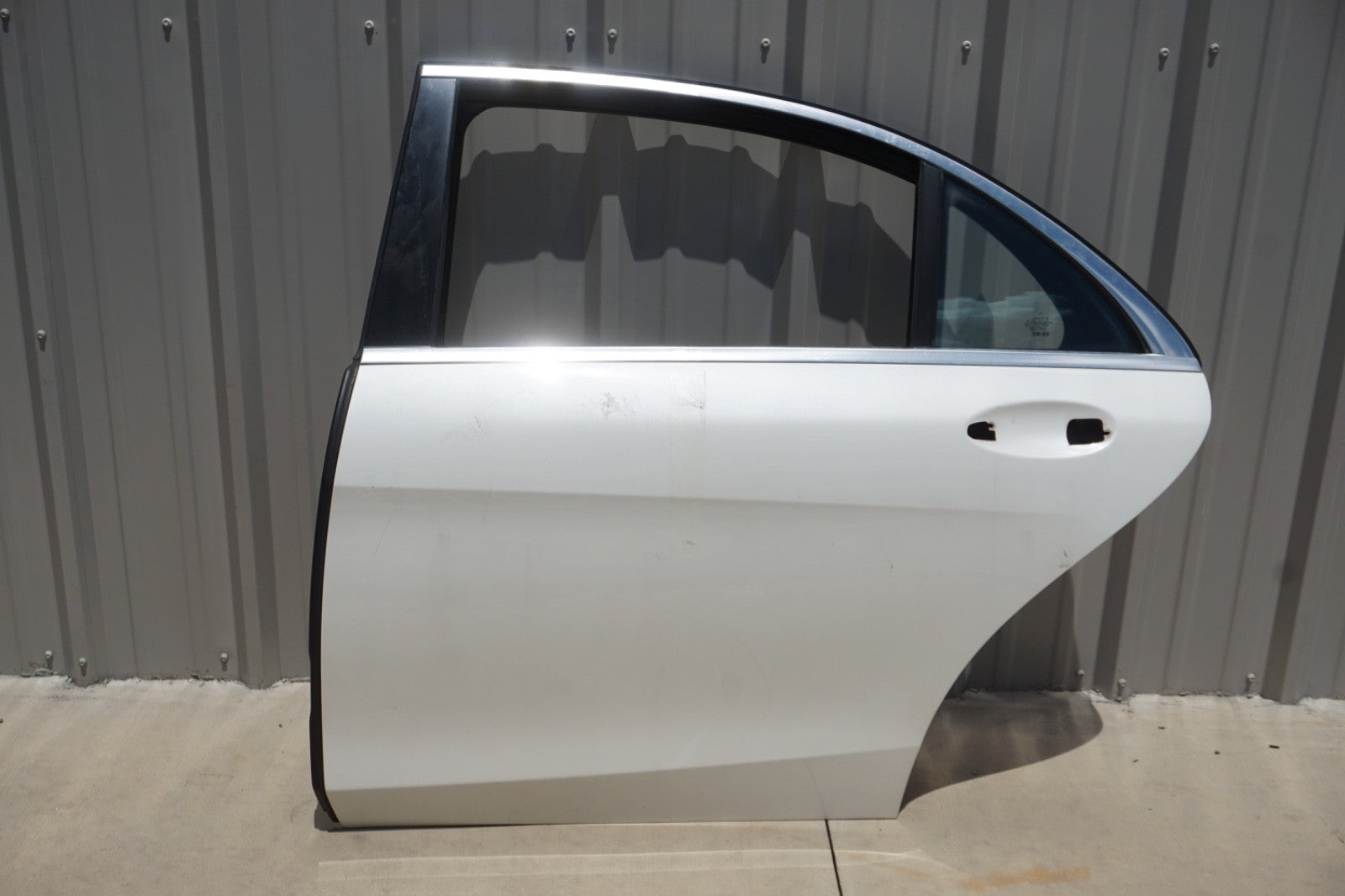 2014 - 2020 Mercedes W222 S600 S550 S560 Rear Left Driver Side Door Shell OEM