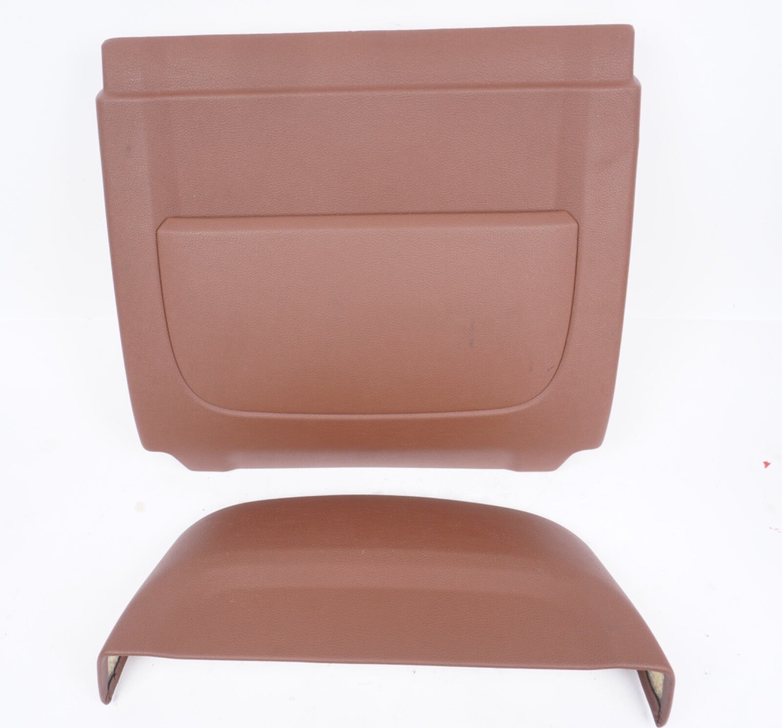 11-16 BMW F10 550i 535i 528i Front Left or Right Seat Back Cover Brown OEM