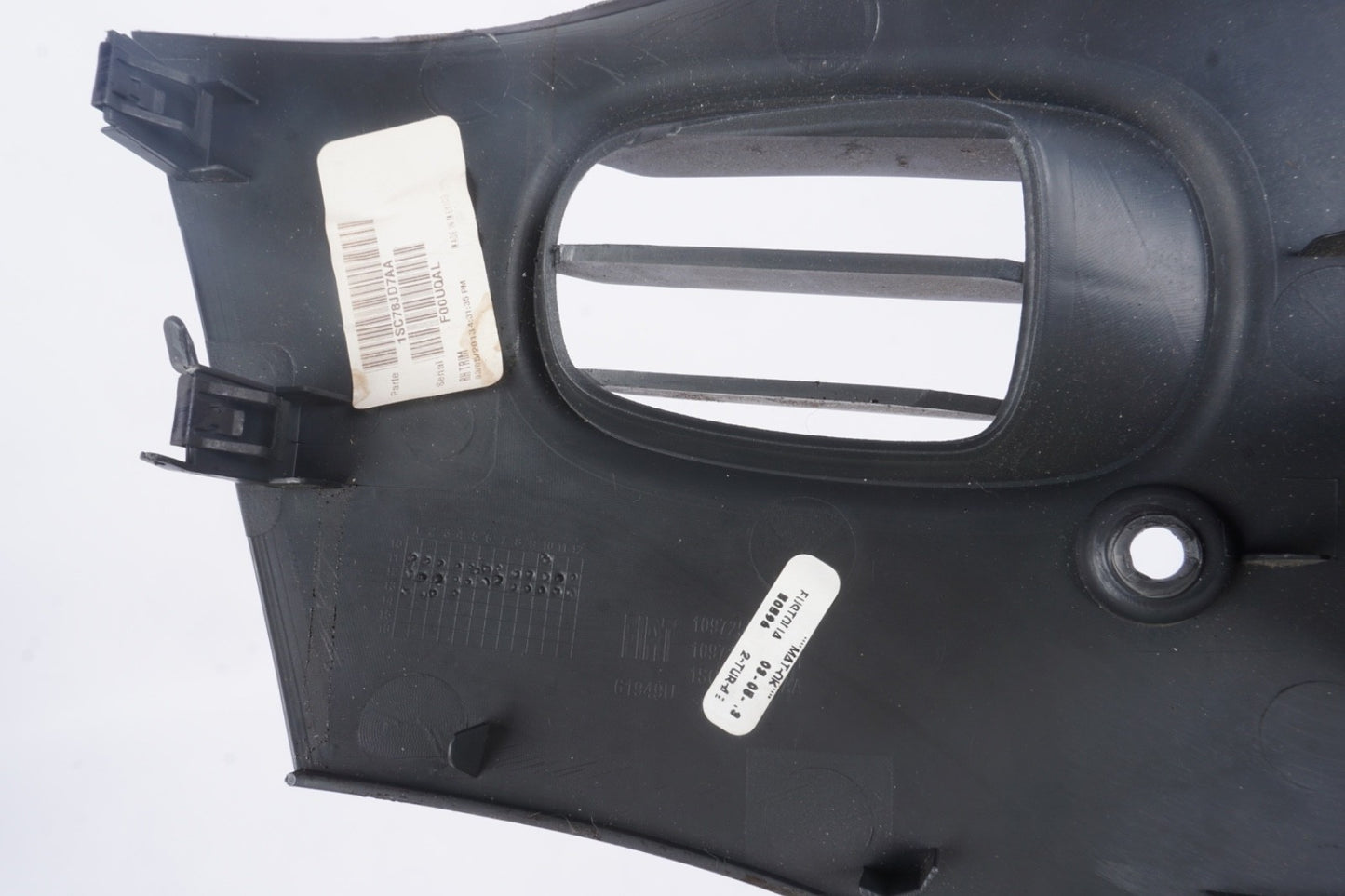 12 -13 Fiat 500 Right Passenger Front Floor Console Air Vent Cover Panel Trim