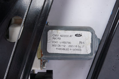 16 17 18 FORD FOCUS FRONT RIGHT PASSENGER SIDE WINDOW REGULATOR W/ MOTOR OEM