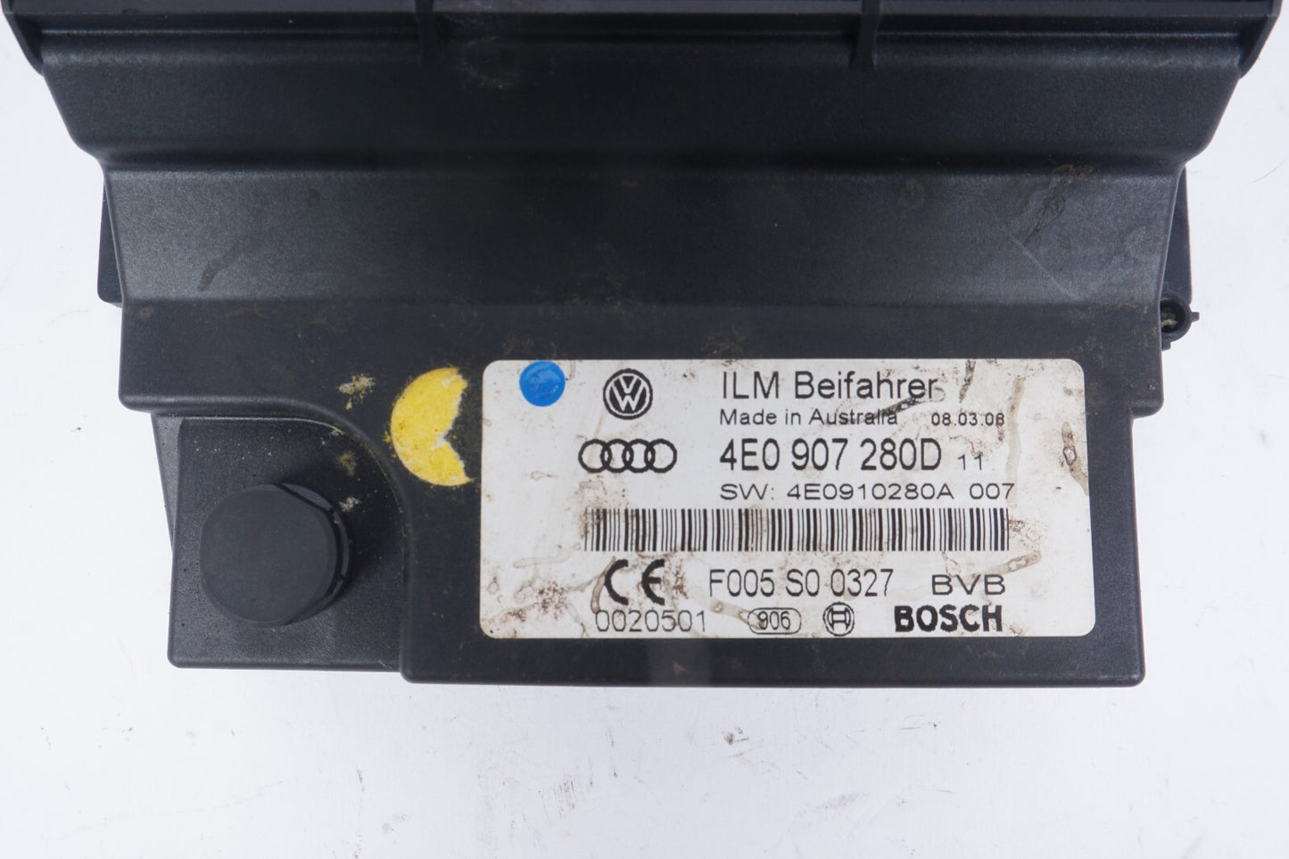2004 - 2010 Audi A8 A8L S8 On Board Power Supply Control Module 4E0907280D OEM