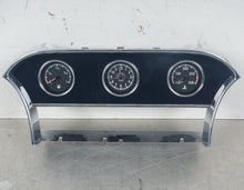 11-20 BENTLEY MULSANNE DASH CENTER GAUGE FUEL CLOCK TEMPERATURE TRIM BLUE COLOR