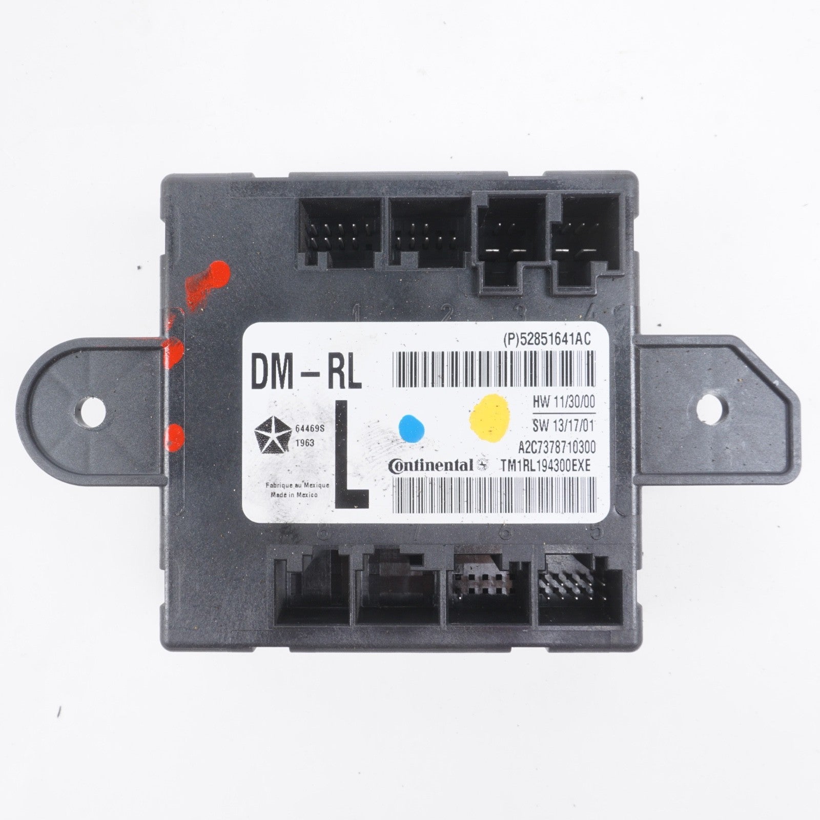 2014 - 2017 Maserati Ghibli Rear Left Driver Side Door Control Module OEM