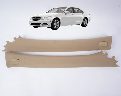 07-14 Mercedes W221 S550 A Pillar Trim Panel Left & Right OEM