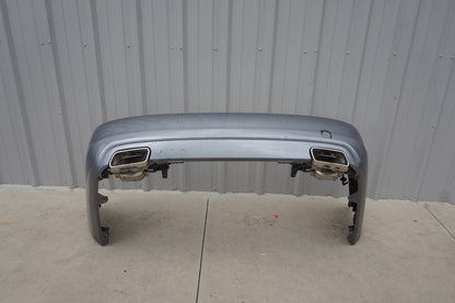 10-13 Mercedes W221 S400 S550 Rear Bumper Cover Assembly GRAY OEM