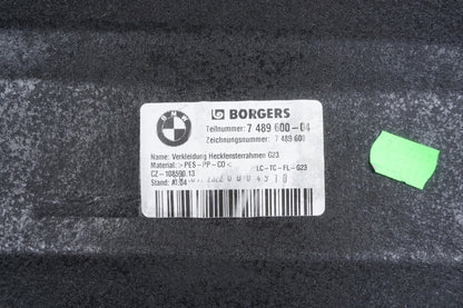 21 - 24 BMW 430I Convertible  Luggage Compartment Trim Carpet 7489600 OEM