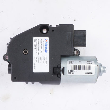 07-13 Mercedes W221 S63 AMG S550 S400 Sunroof Sun Roof Motor 2218204742 OEM