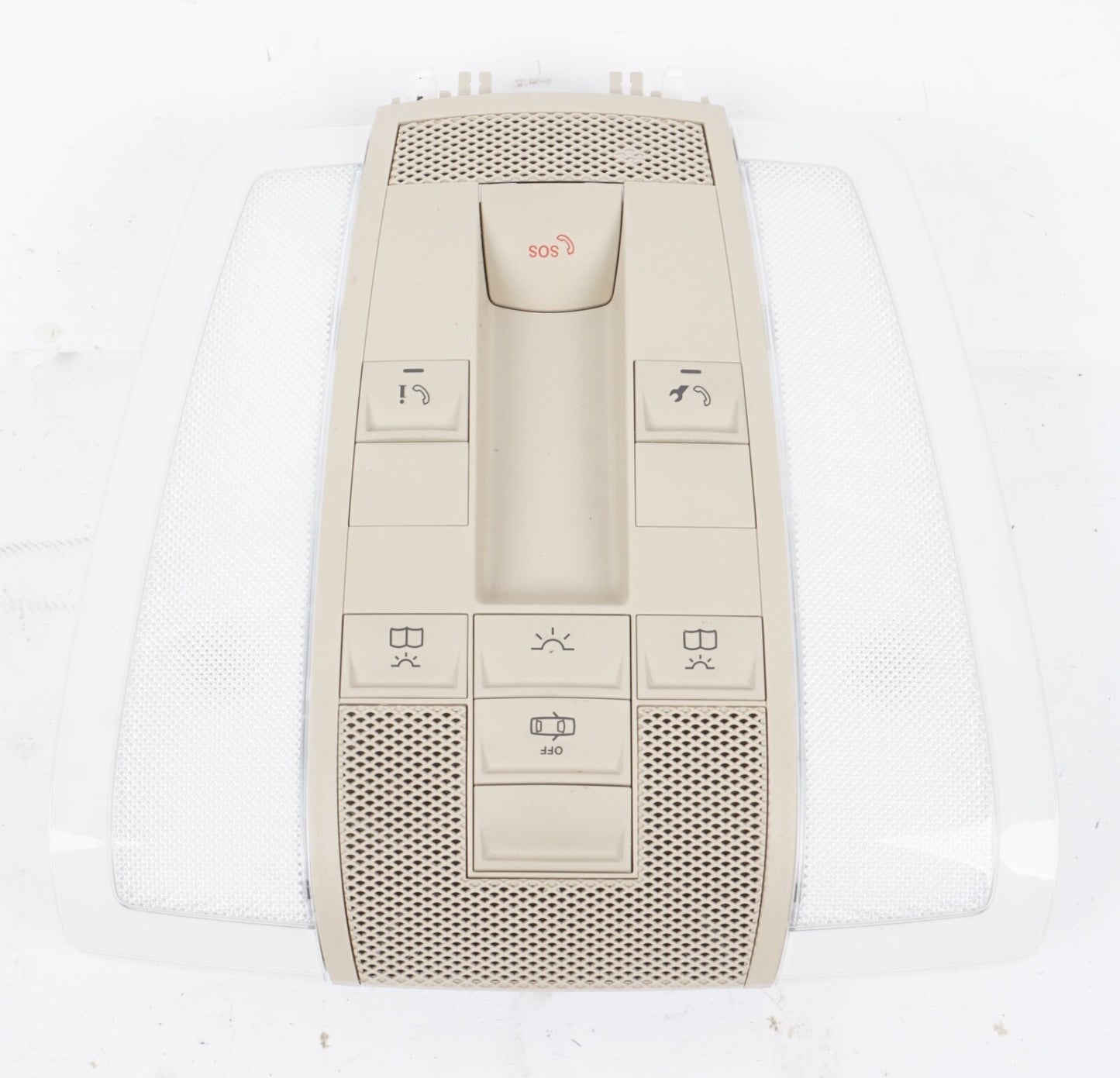 11-17 Mercedes W207 E550 E350 Convertible Overhead Dome Light Lamp BEIGE OEM