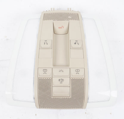 11-17 Mercedes W207 E550 E350 Convertible Overhead Dome Light Lamp BEIGE OEM