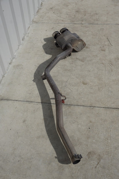 2014 - 2024 MASERATI GHIBLI 3.0L REAR EXHAUST SYSTEM RIGHT SIDE MUFFLER OEM