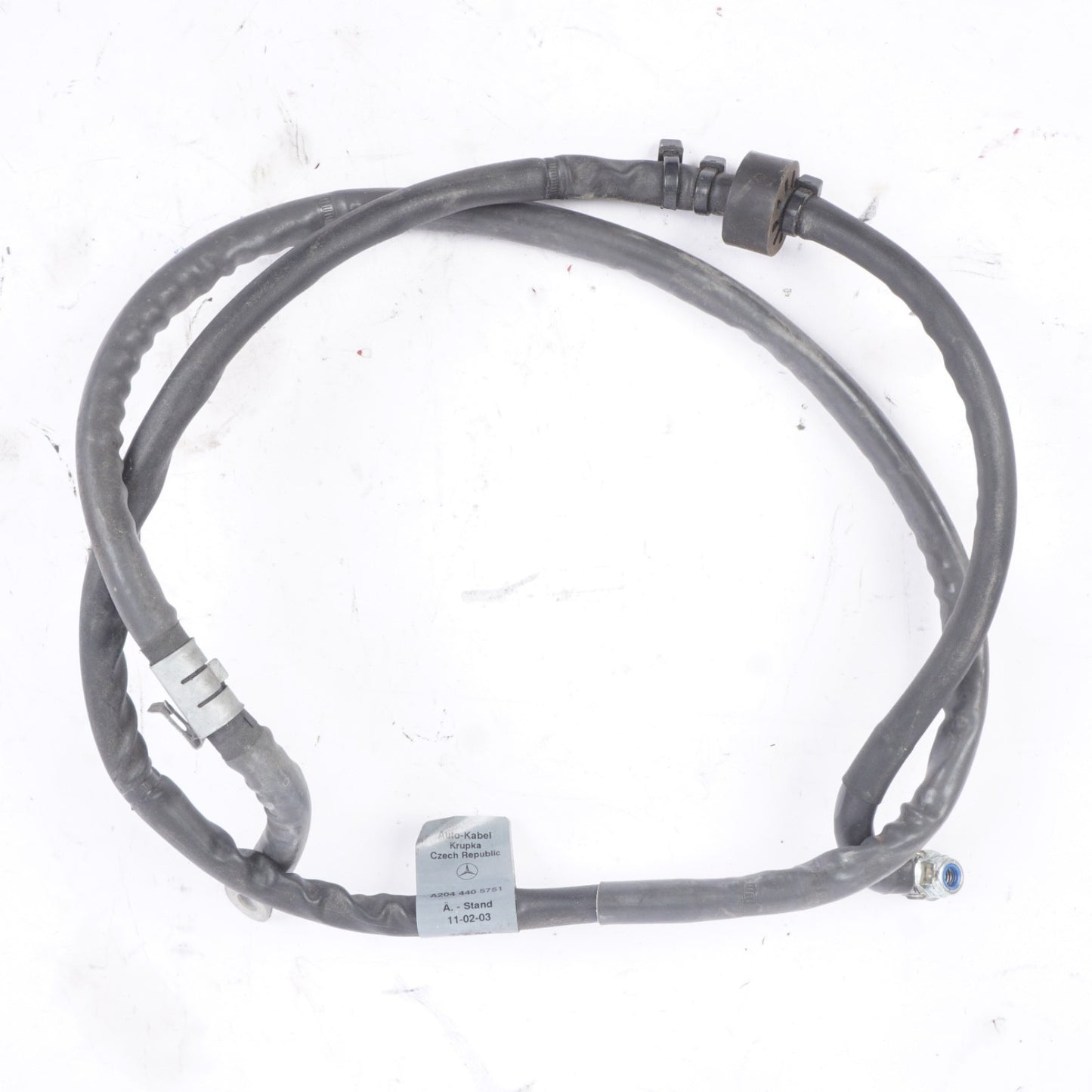 12-16 MERCEDES-BENZ C207 E350 BATTERY STARTER ALTERNATOR CABLE WIRE HARNESS OEM