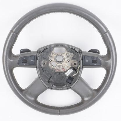 2006 - 2011 Audi A6 Quattro 4-Spoke Steering Wheel Leather OEM