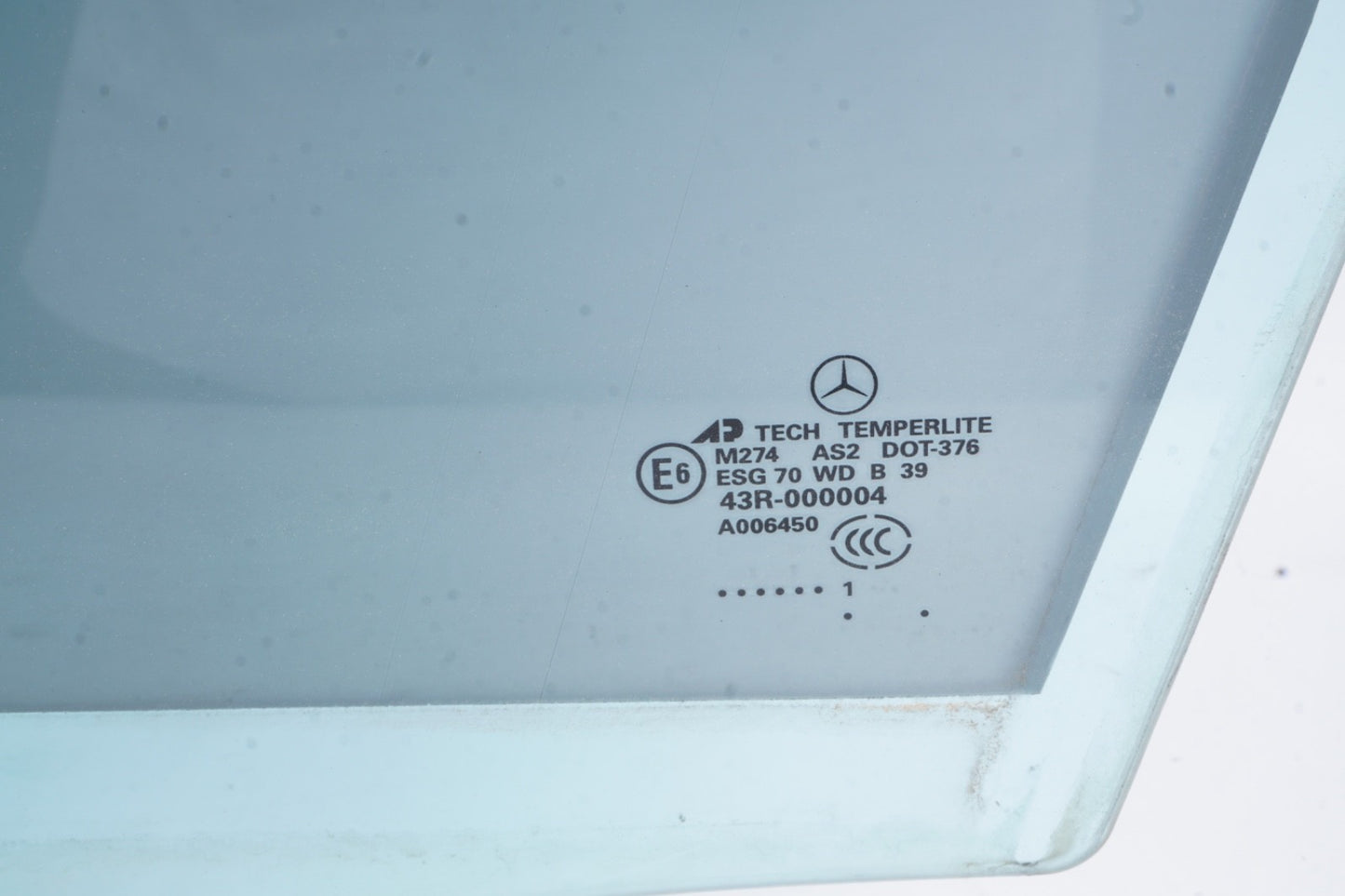 06-12 Mercedes W164 ML350 GL550 ML550 Front Left Driver Side Window Glass OEM