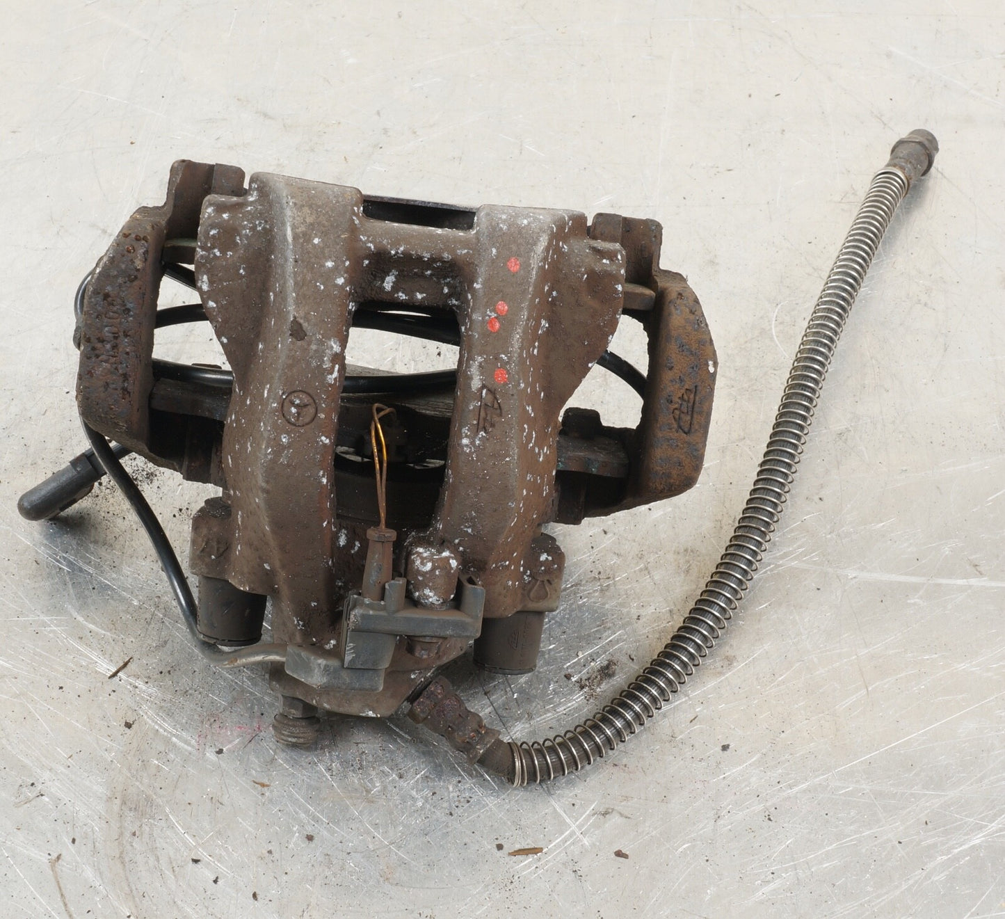 07-13 Mercedes W221 S550 CL550 Rear Right Brake Caliper OEM