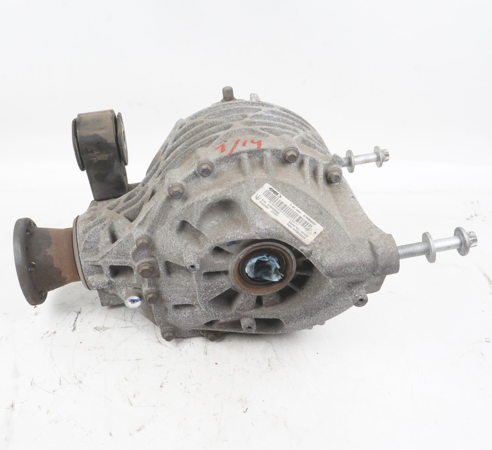 2014 - 2019 Maserati Ghibli Rear Differential Diff Axle Carrier 670009608 Oem