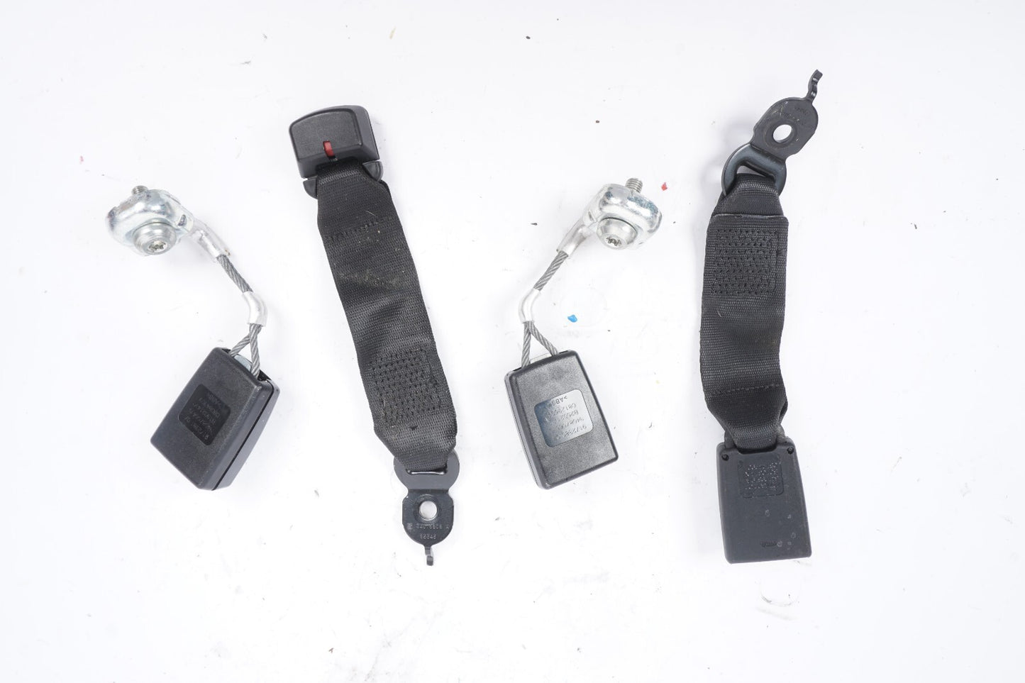 13-18 BMW 650i 640i Rear Seat Belt Buckle Latch SET OEM